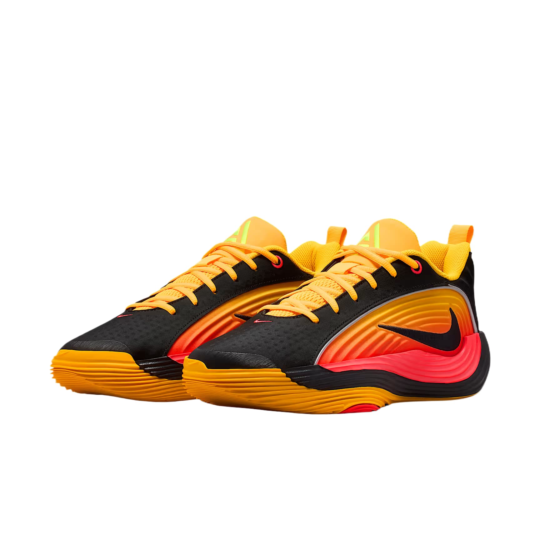 Кроссовки для баскетбола NIKE GIANNIS IMMORTALITY 5 Баскетбольные кроссовки Low Топ Лазерный Темно-красный Лазерный оранжевый Черный Черный Унисекс - изображение 2