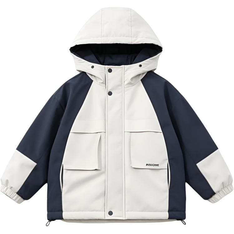 SHIBU 25155 Хлопковый пуховик Ветровка Бежево-серый Kids Туристическая одежда - изображение 1
