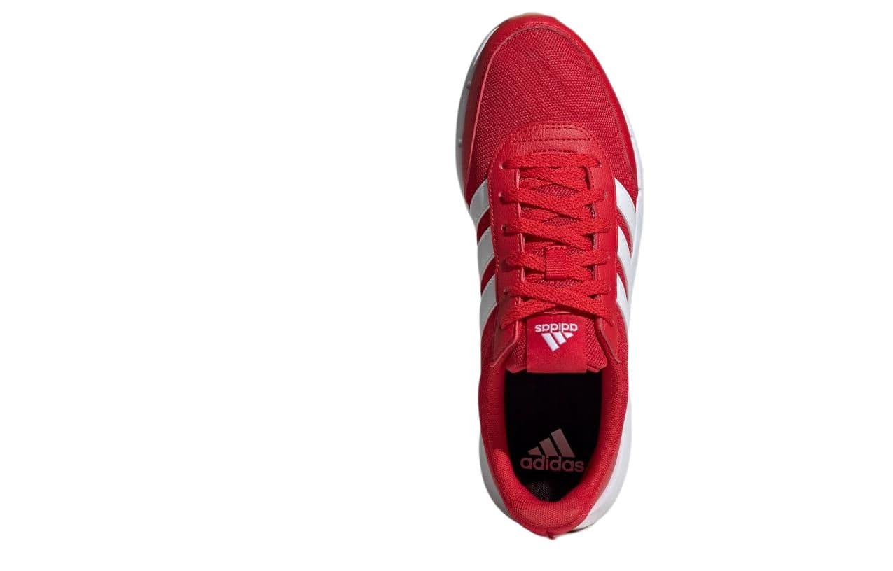 Кроссовки для бега Adidas Neo Run 50s Ткань Амортизация Противоскользящие Устойчивые к истиранию Низкий верх Повседневные беговые кроссовки - изображение 4