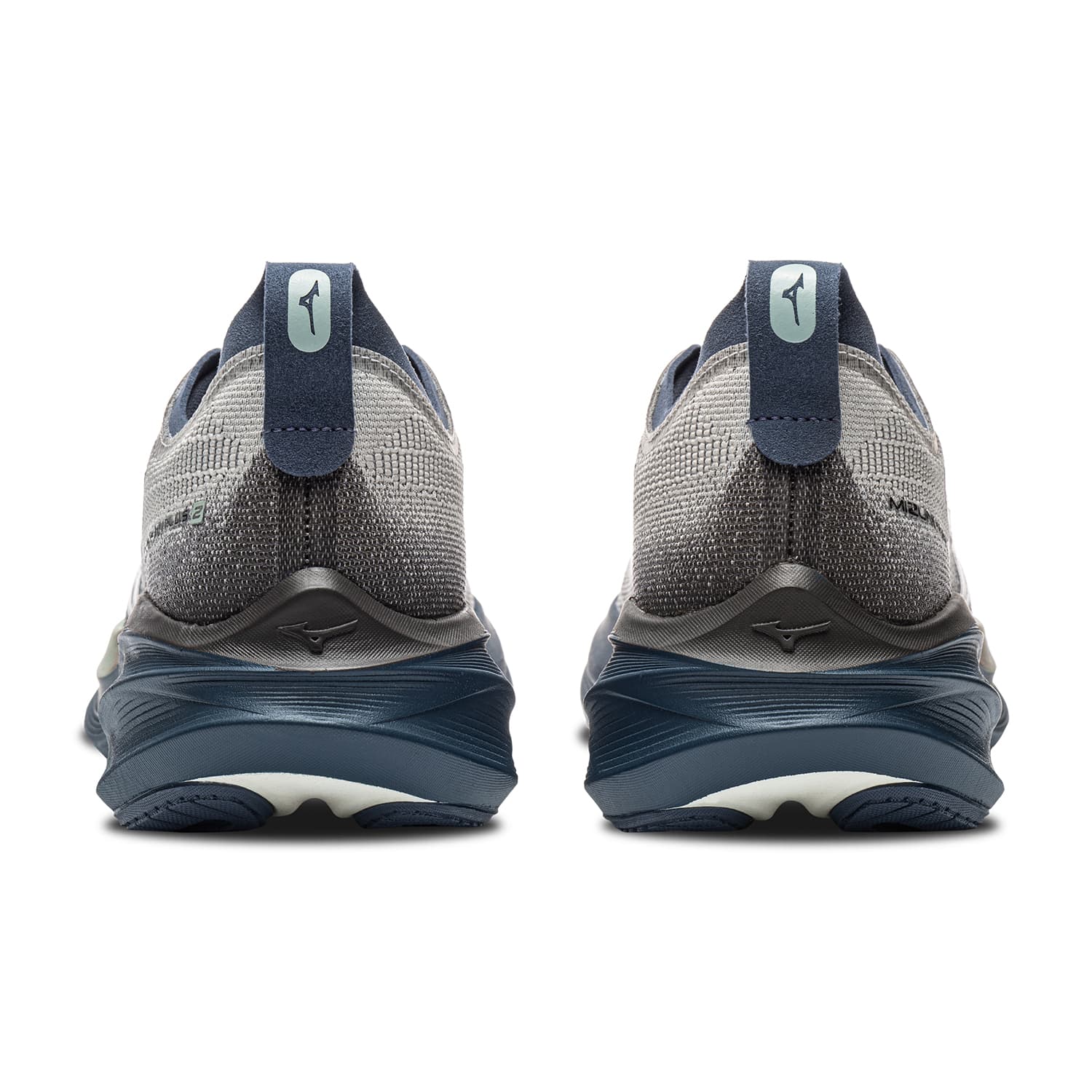 Кроссовки для бега Mizuno PI PLUS Беговые кроссовки Low Топ Тонкие и без объема Грибно-серый ORION Синий Унисекс - изображение 5