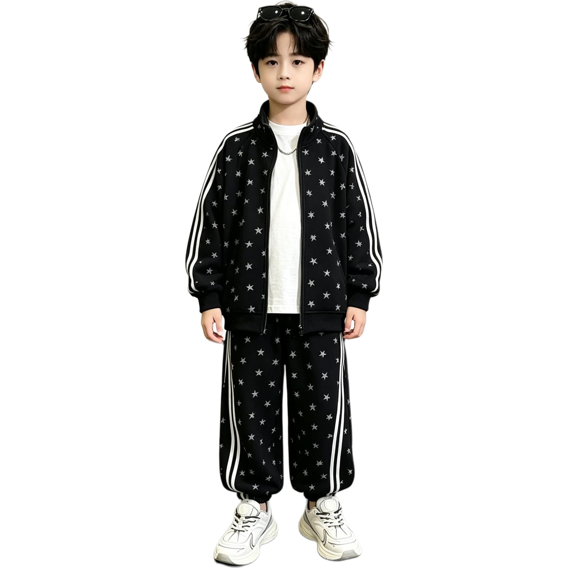BOBBY ABLEY Черный Kids Повседневные спортивные костюмы Наборы - изображение 1