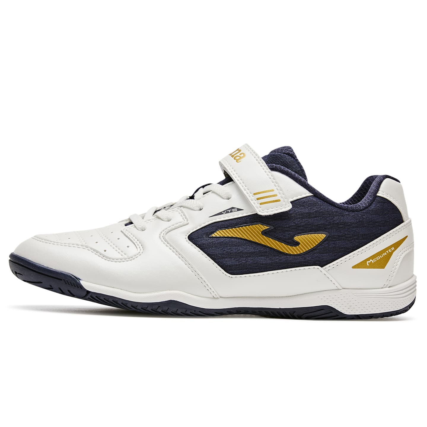 Бутсы Joma Детские футбольные бутсы Low Топ Белый темно-синий Kids - изображение 1
