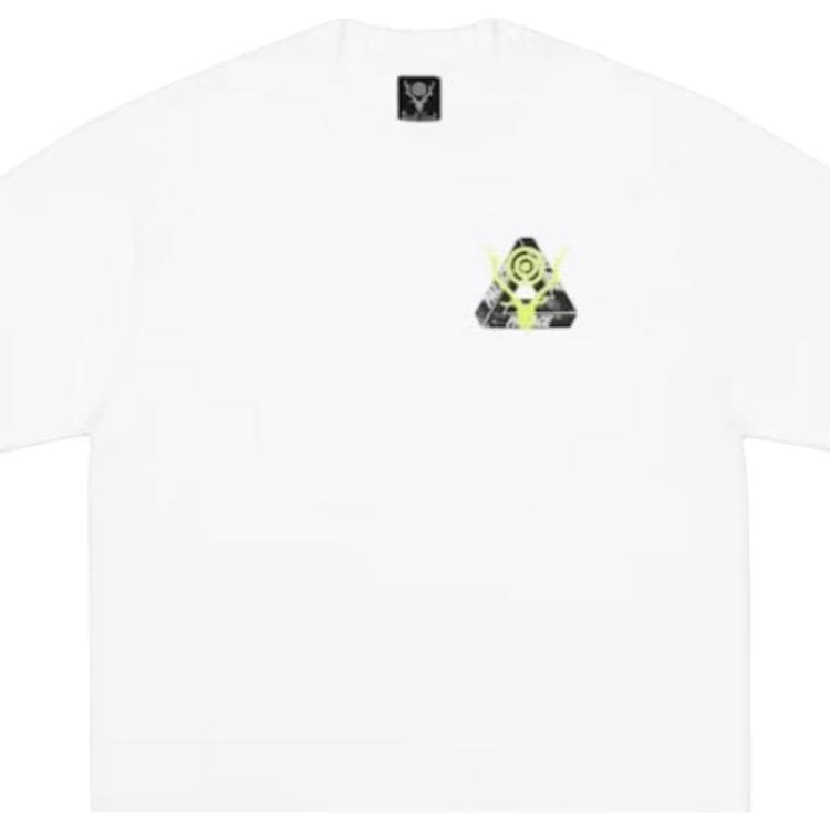 Футболка PALACE South2 West8 Белый Унисекс T-рубашки - изображение 4