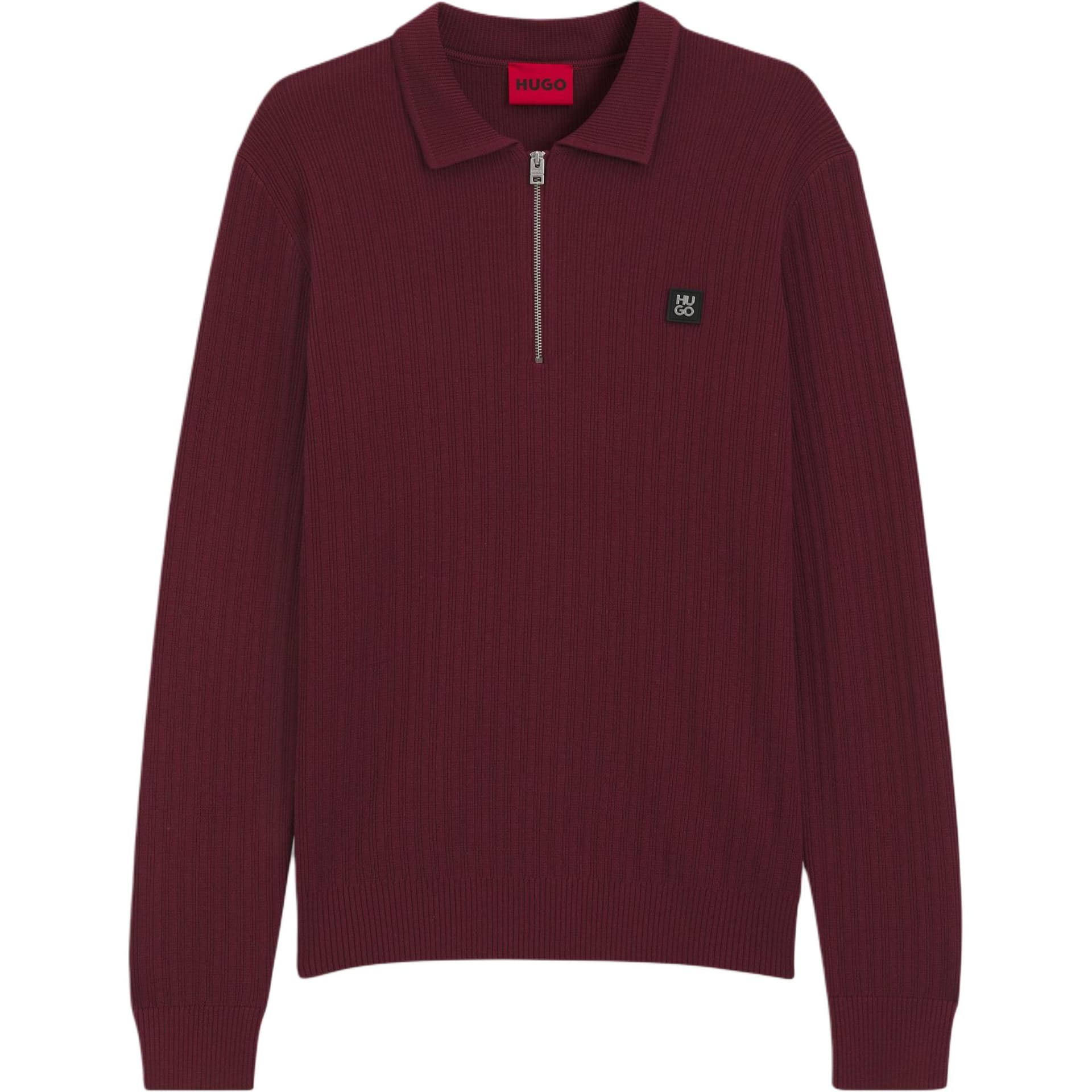 Кофта Hugo Boss Темно-красный Мужской Свитеры - изображение 1