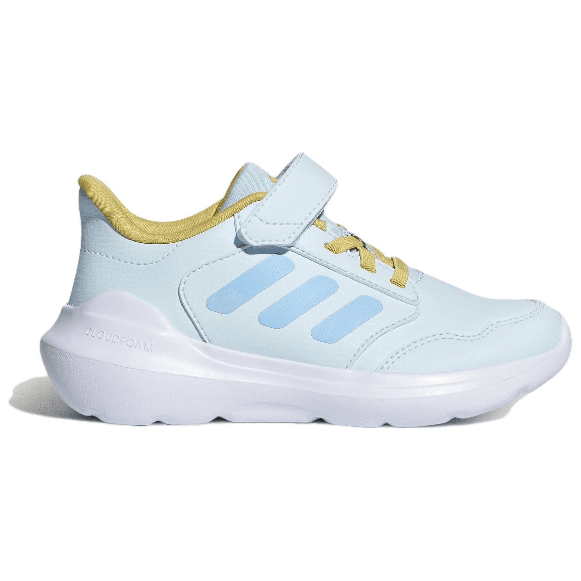 Кроссовки Adidas Tensaur Run 3,0 Детские беговые кроссовки Low Топ Белый Глянцевое покрытие Синий Kids - изображение 2