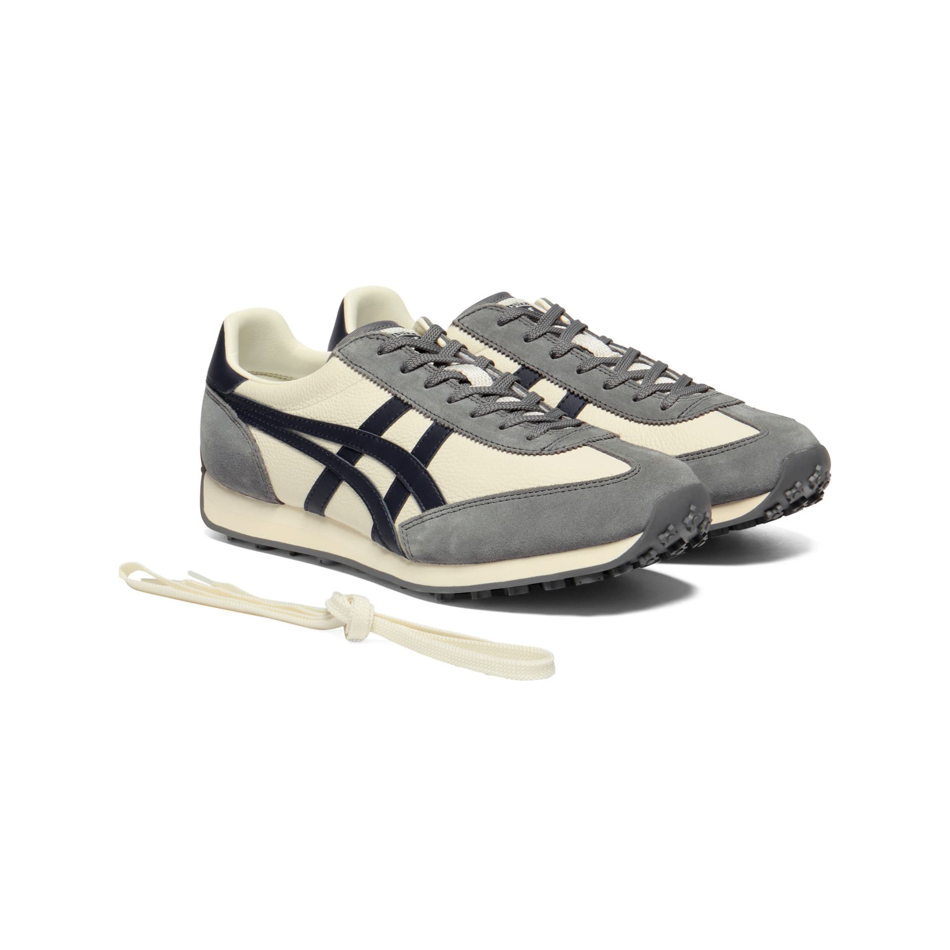 Кроссовки Onitsuka Tiger Edr 78 Повседневная обувь Low Топ Белый Серый Унисекс - изображение 3