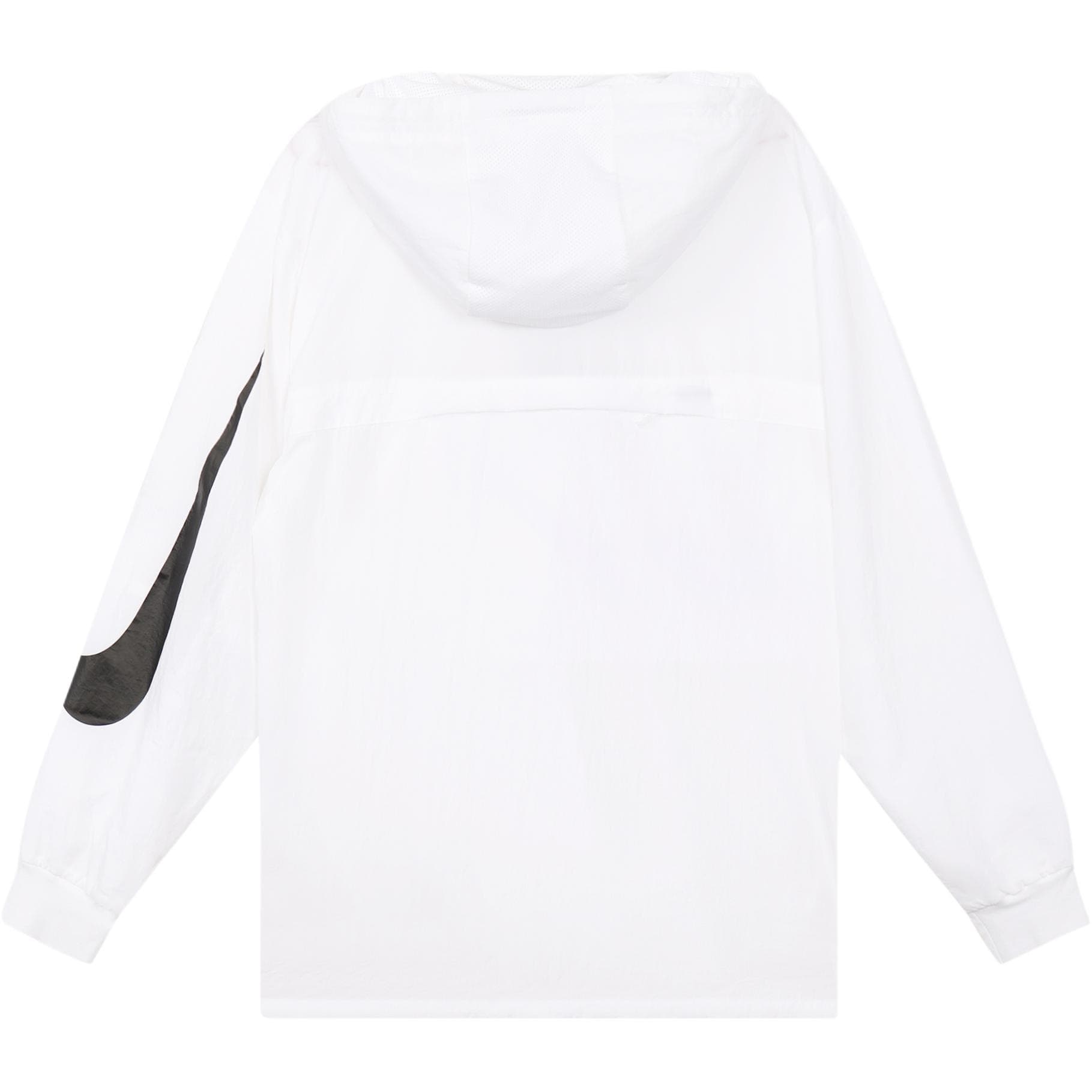 Демисезонная куртка Nike Big Swoosh Half-Zip Hoodie White - изображение 2