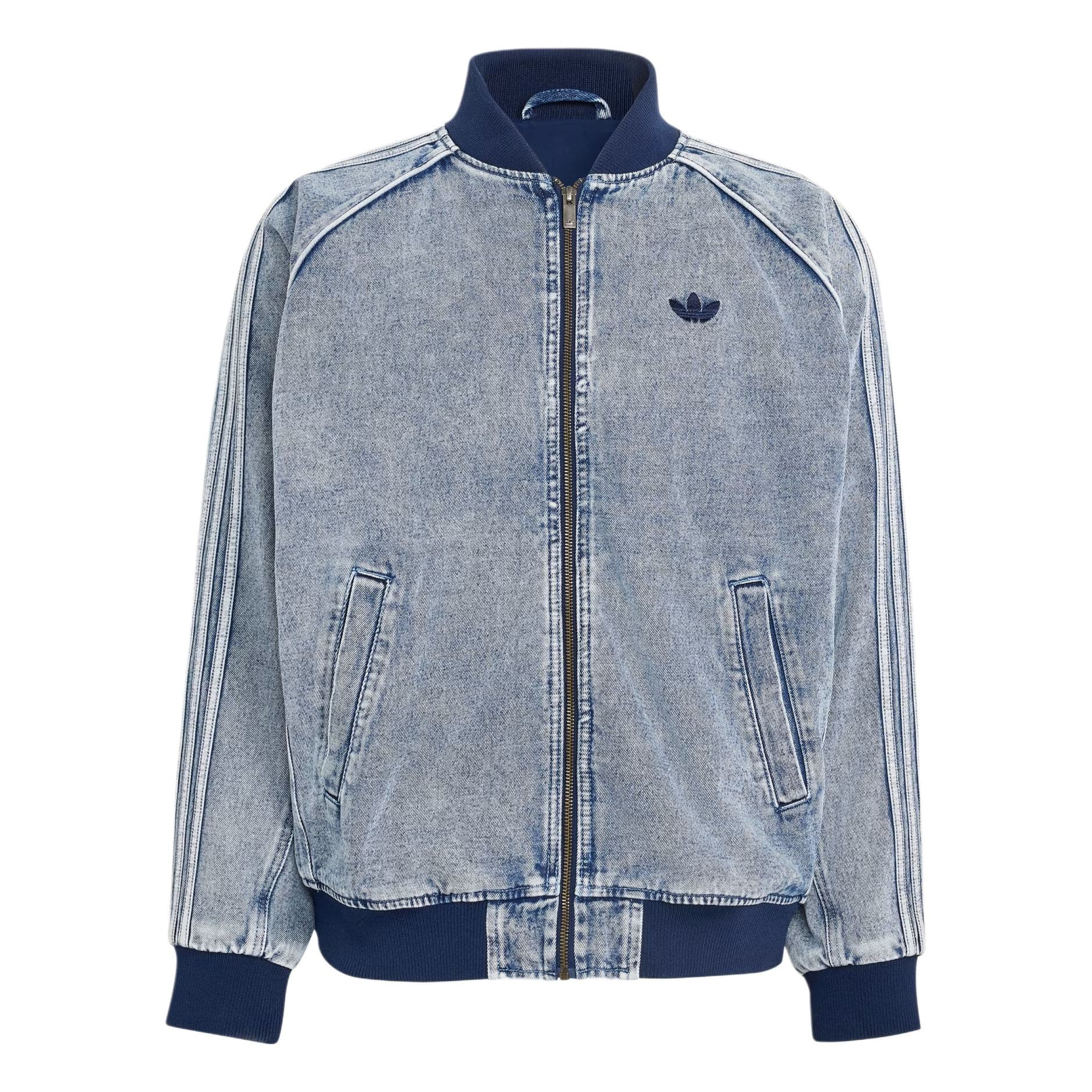Джинсовая куртка Adidas Originals SST Серый Мужской Джинсовые куртки - изображение 1