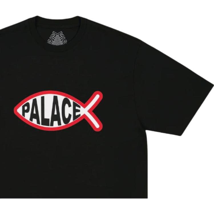Футболка PALACE Черная Унисекс T-рубашка - изображение 2