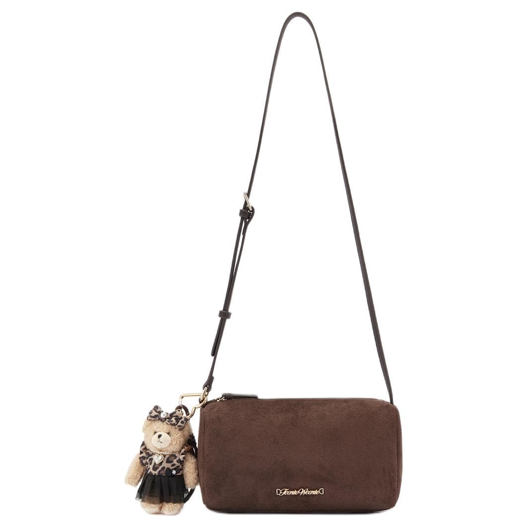 Сумка через плечо Teenie Weenie Crossbody Bag Brown (Брелок включен) Женская - изображение 1
