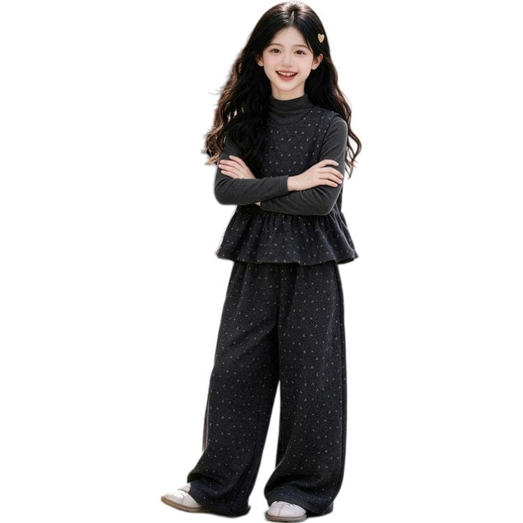 BOBBY ABLEY Черный Kids Повседневные спортивные костюмы Наборы - изображение 1