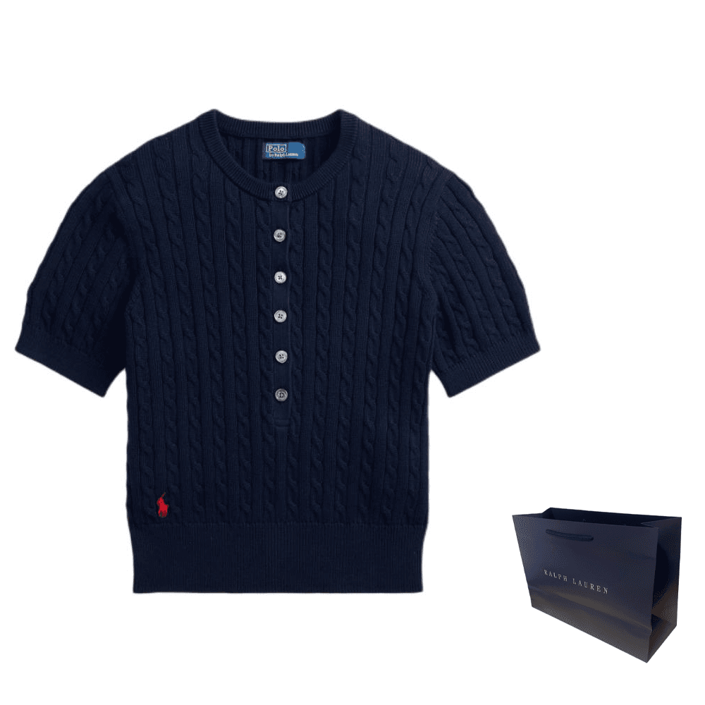 Кофта Polo Ralph Lauren Hunter Темно-синий Женские Трикотаж - изображение 2