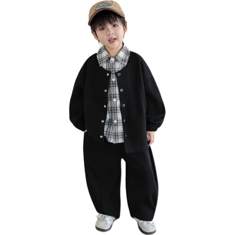 BOBBY ABLEY Черный Kids Повседневные спортивные костюмы Наборы - изображение 1