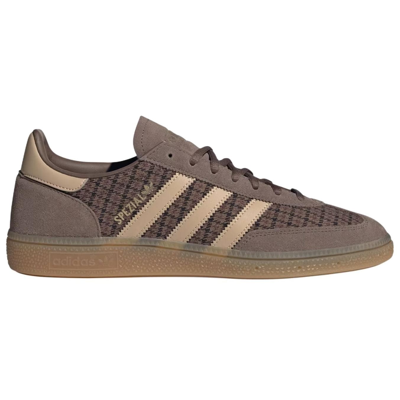 Кроссовки Adidas Originals HANDBALL SPEZIAL Кеды немецкой армии (GAT) Низкий Топ Земляной тон Волшебный бежевый Резинопласт Цвет Мужской - изображение 2