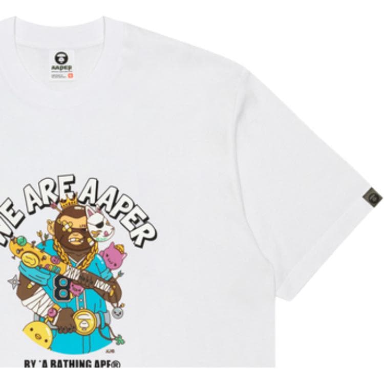 Футболка Aape x JASPER WONG T - изображение 3
