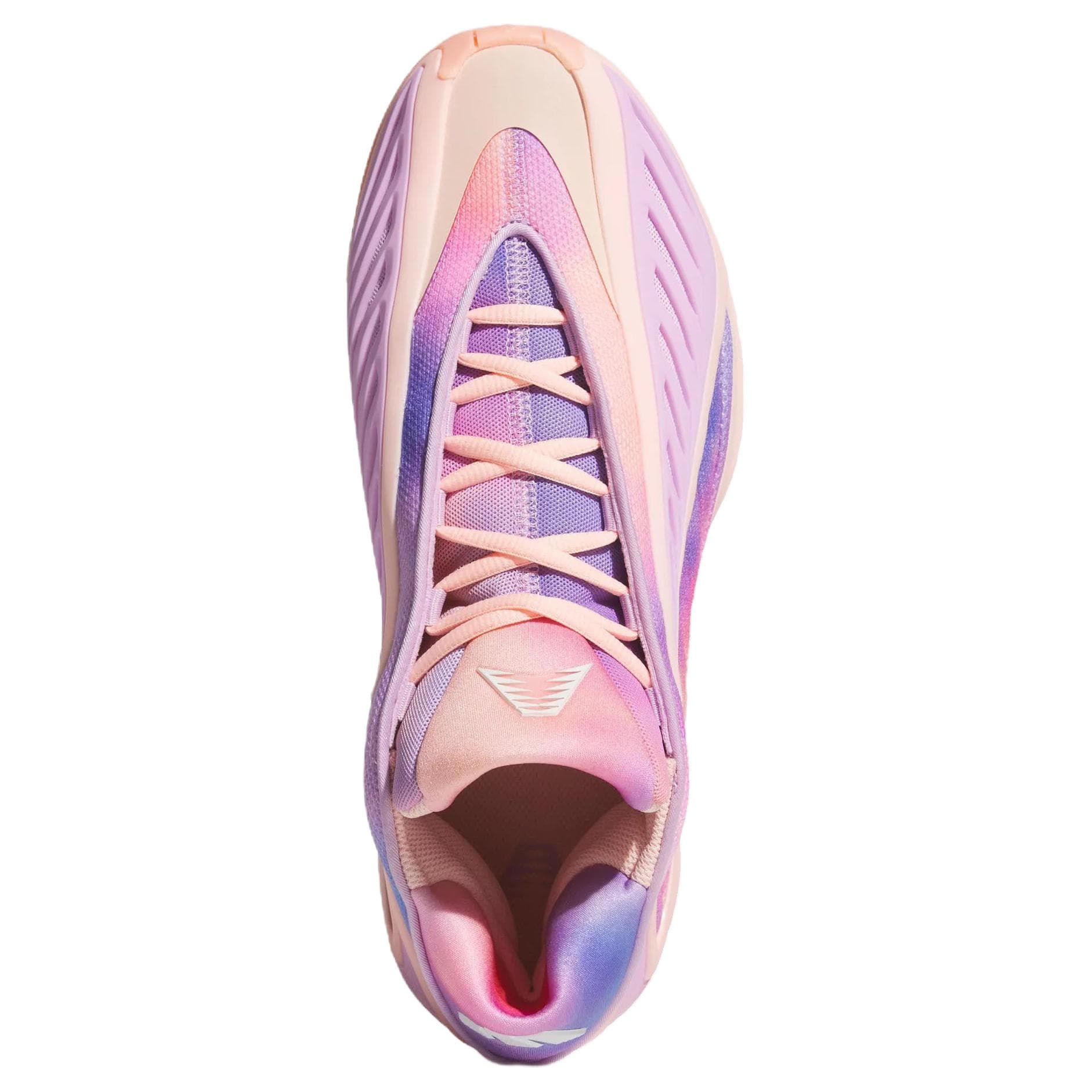 Кроссовки для баскетбола Adidas AE2 Баскетбольные кроссовки Low Топ Розово-фиолетовый Унисекс - изображение 4