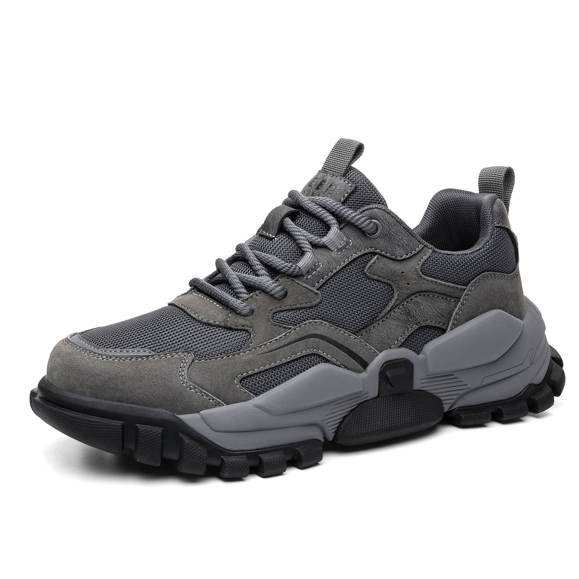 Кроссовки JEEP SPIRIT Darth Vader Chunky Sneakers Low Top Volcanic Ash [Натуральная кожа и сетка Все Season] Мужской - изображение 3