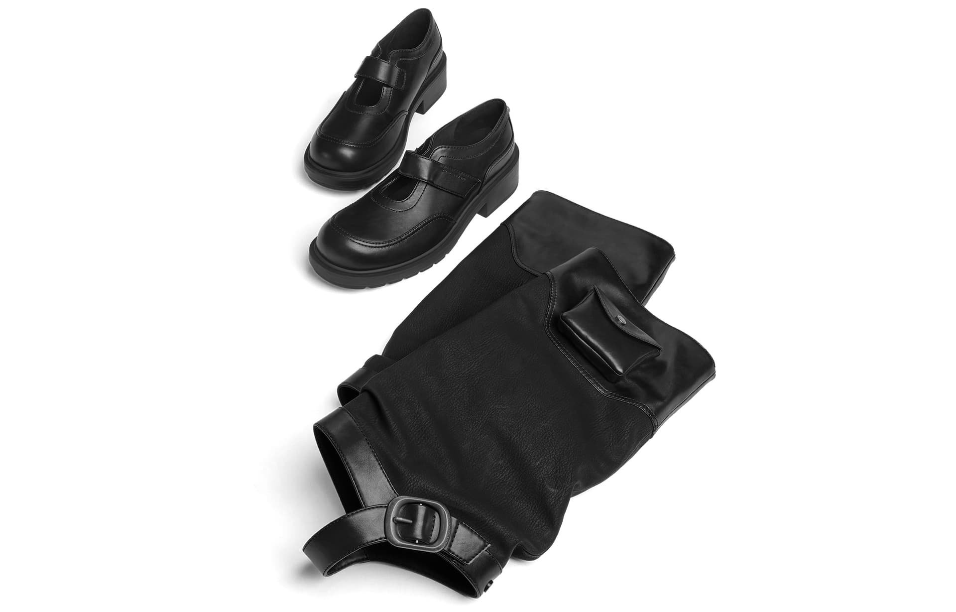 Ботинки CHARLES KEITH Колено High Ботинки Женские - изображение 3