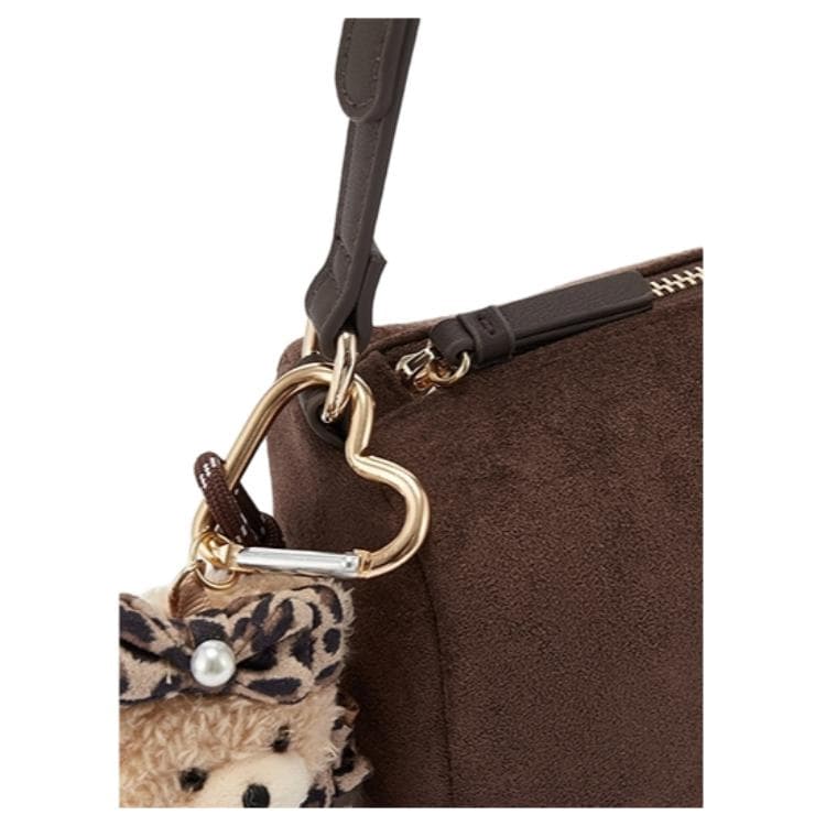 Сумка через плечо Teenie Weenie Crossbody Bag Brown (Брелок включен) Женская - изображение 2