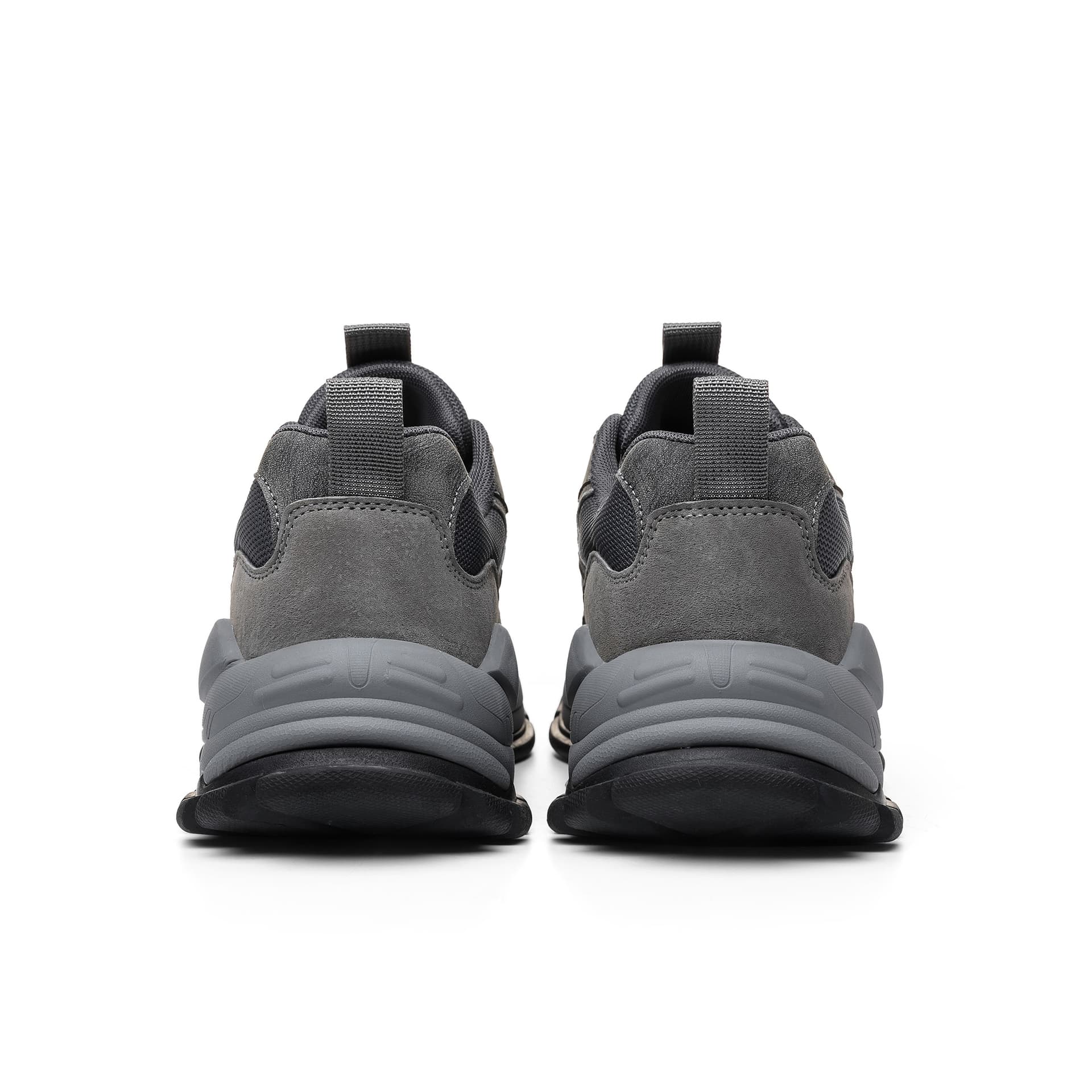 Кроссовки JEEP SPIRIT Darth Vader Chunky Sneakers Low Top Volcanic Ash [Натуральная кожа и сетка Все Season] Мужской - изображение 4
