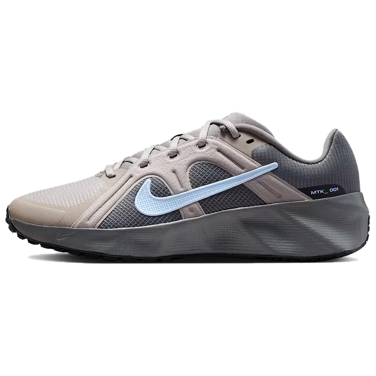 Кроссовки для бега NIKE METRO TEK Беговые кроссовки Низкий Топ Серый Светло-Синий Бежевый Мужской - изображение 1
