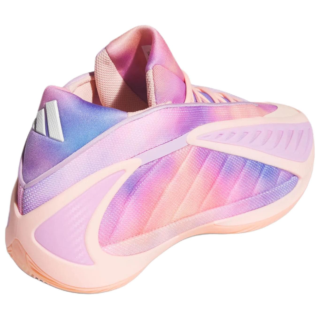 Кроссовки для баскетбола Adidas AE2 Баскетбольные кроссовки Low Топ Розово-фиолетовый Унисекс - изображение 5