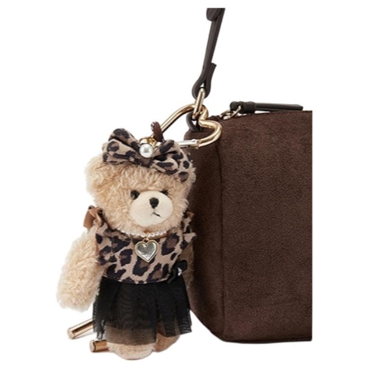 Сумка через плечо Teenie Weenie Crossbody Bag Brown (Брелок включен) Женская - изображение 3
