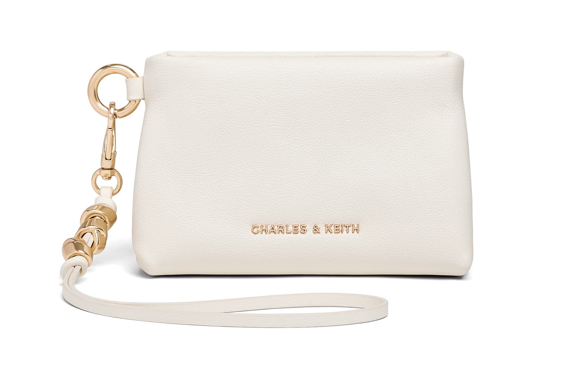 Портмоне CHARLES KEITH Монетницы Молочный белый Женские - изображение 1
