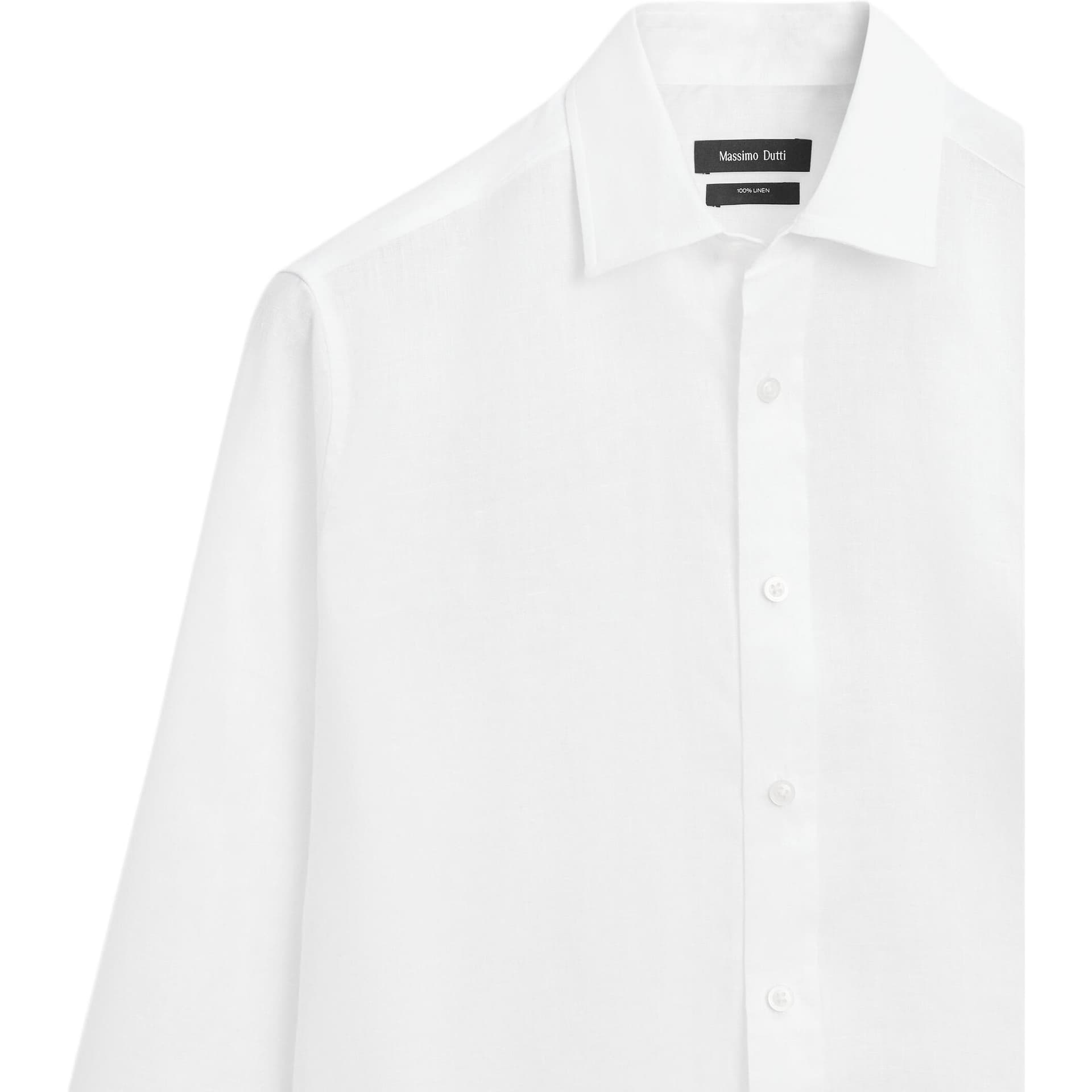 Рубашка Massimo Dutti Белый Мужской Рубашки - изображение 2