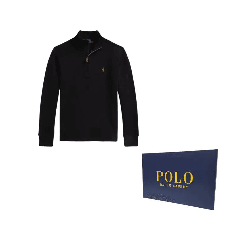 Polo Ralph Lauren Толстовка FW25 Поло Черное Подростки - изображение 5