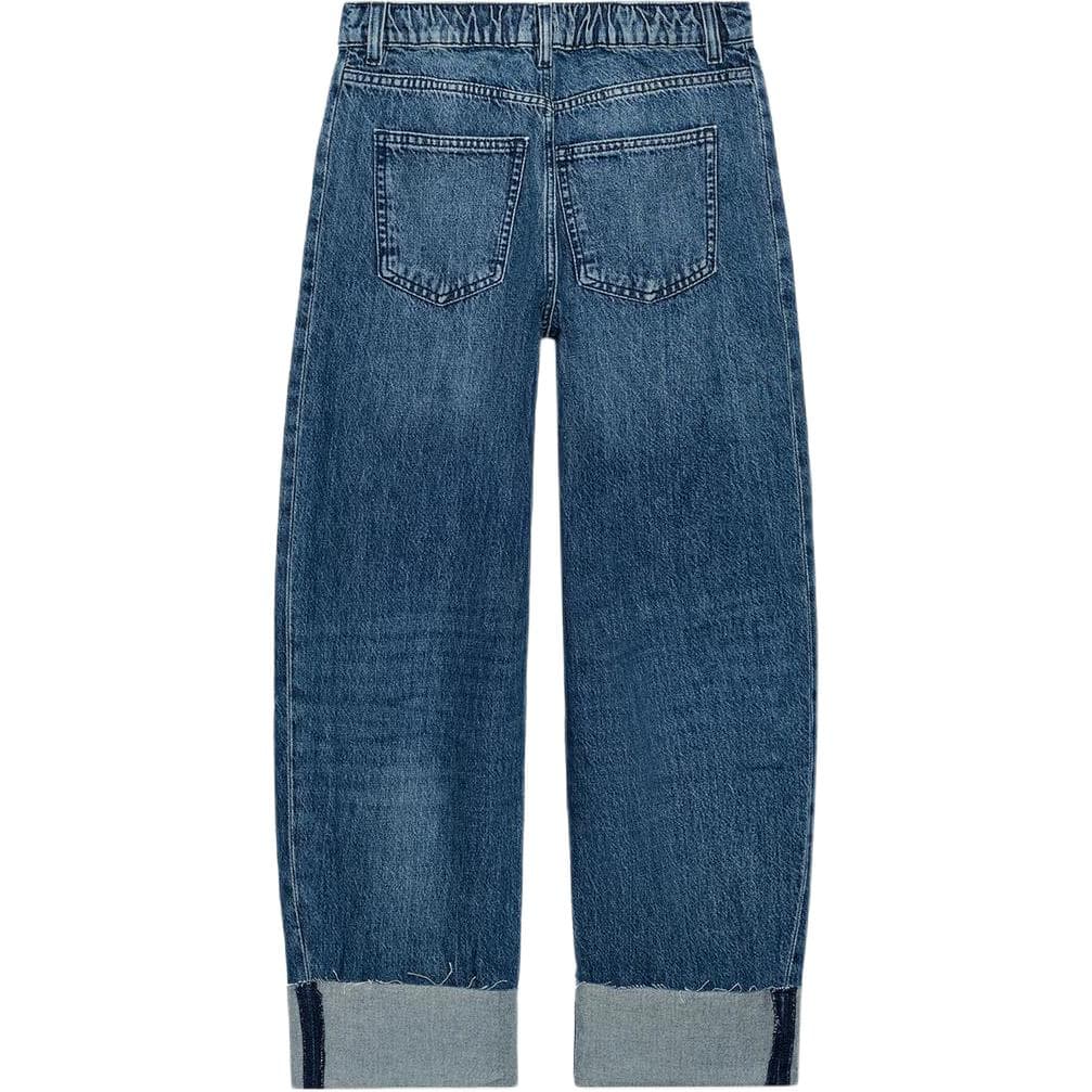 Джинсы zara Синий Женские Джинсы - изображение 2