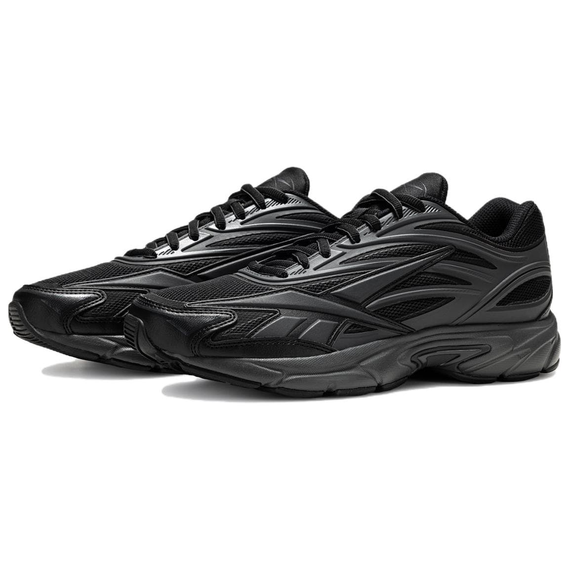 Кроссовки для бега REEBOK PREMIER ROAD 1000 Низкие Беговые Кроссовки Унисекс Черные RE-ENTER The Scene Возвращение с шагом - изображение 2