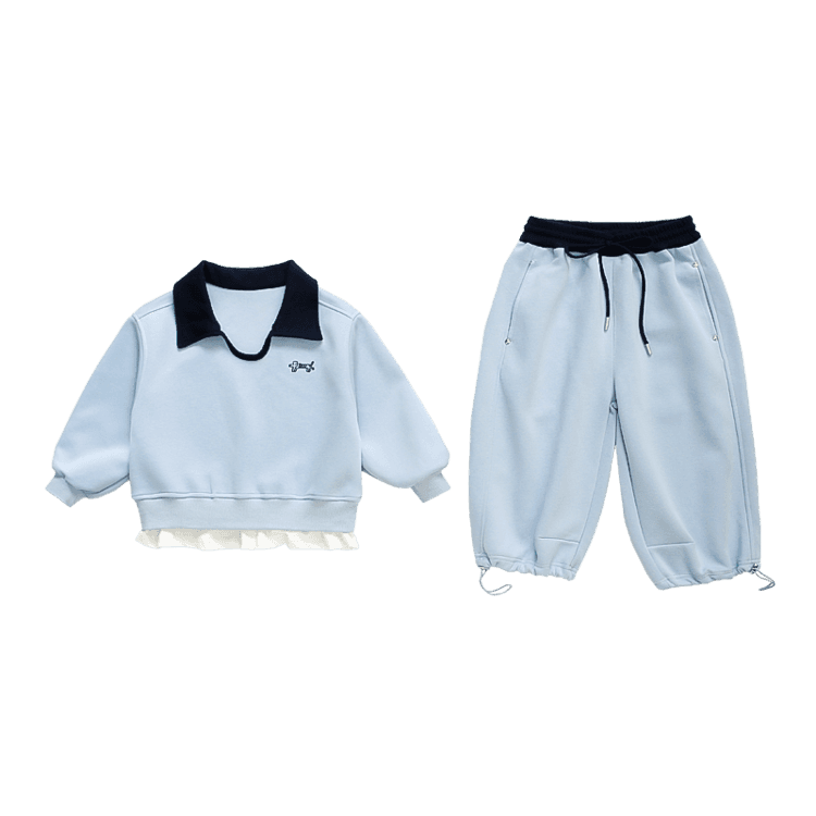 BOBBY ABLEY Синий набор Kids Повседневные спортивные костюмы Наборы - изображение 1