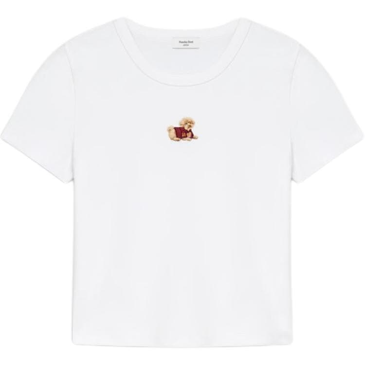 Футболка ARITZIA Белый Белый Женские T-рубашки - изображение 1