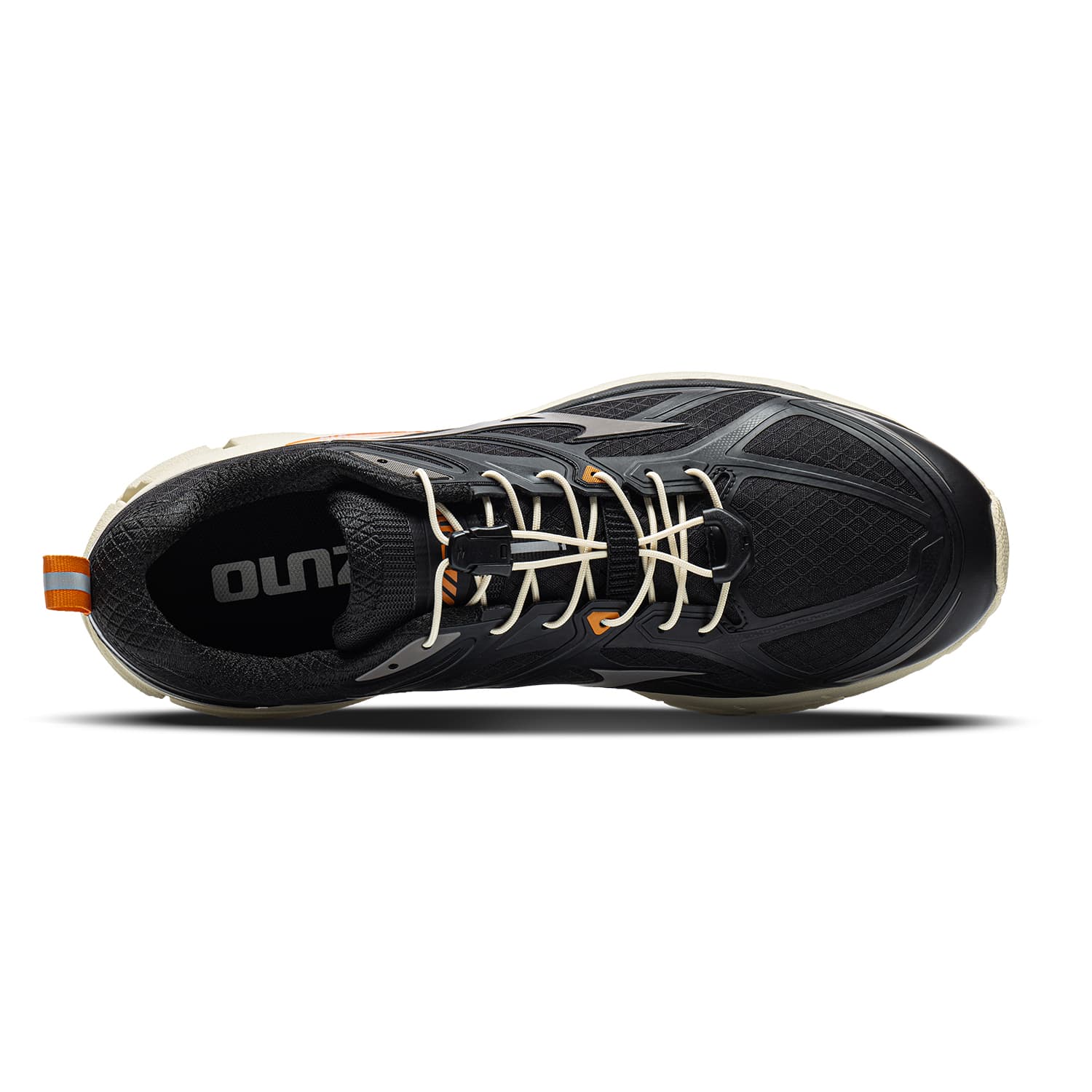 Кроссовки для бега Mizuno Halo Mix Беговые кроссовки Низкий Топ Черный Фрукты Оболочка Желтый Унисекс - изображение 3
