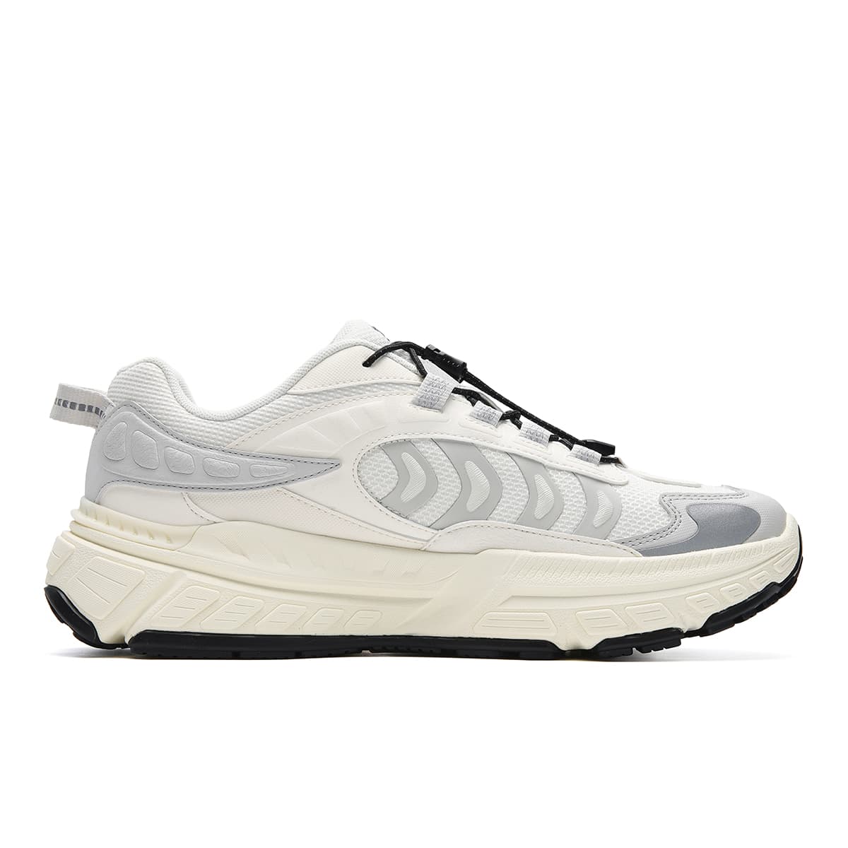 Кроссовки FILA ABIES массивные кроссовки Low Top Micro White Antarctic Gray Мужской - изображение 2