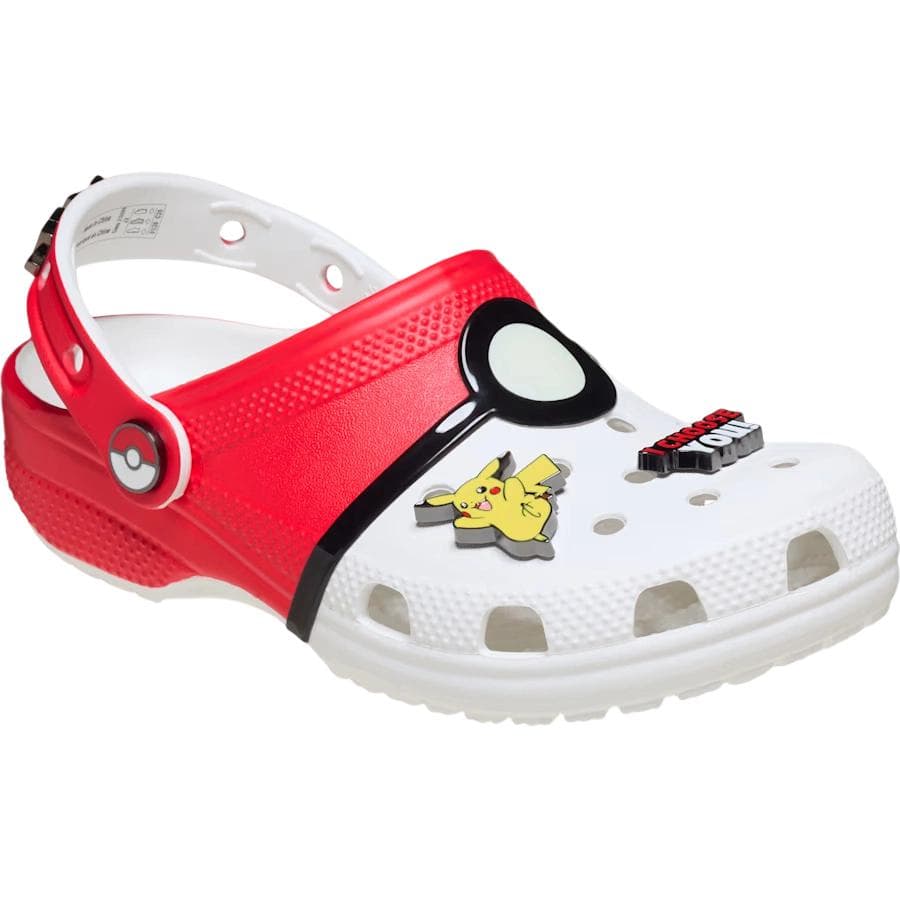 CROCS Classic clog Детские сабо Красно-белый Kids - изображение 3