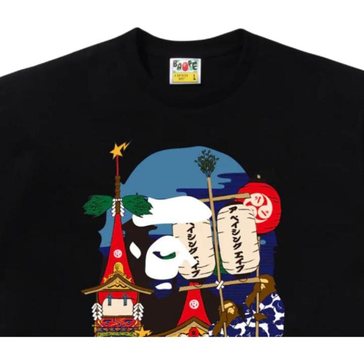 Футболка A BATHING APE Kyoto Festival Collection Унисекс T-рубашки - изображение 4