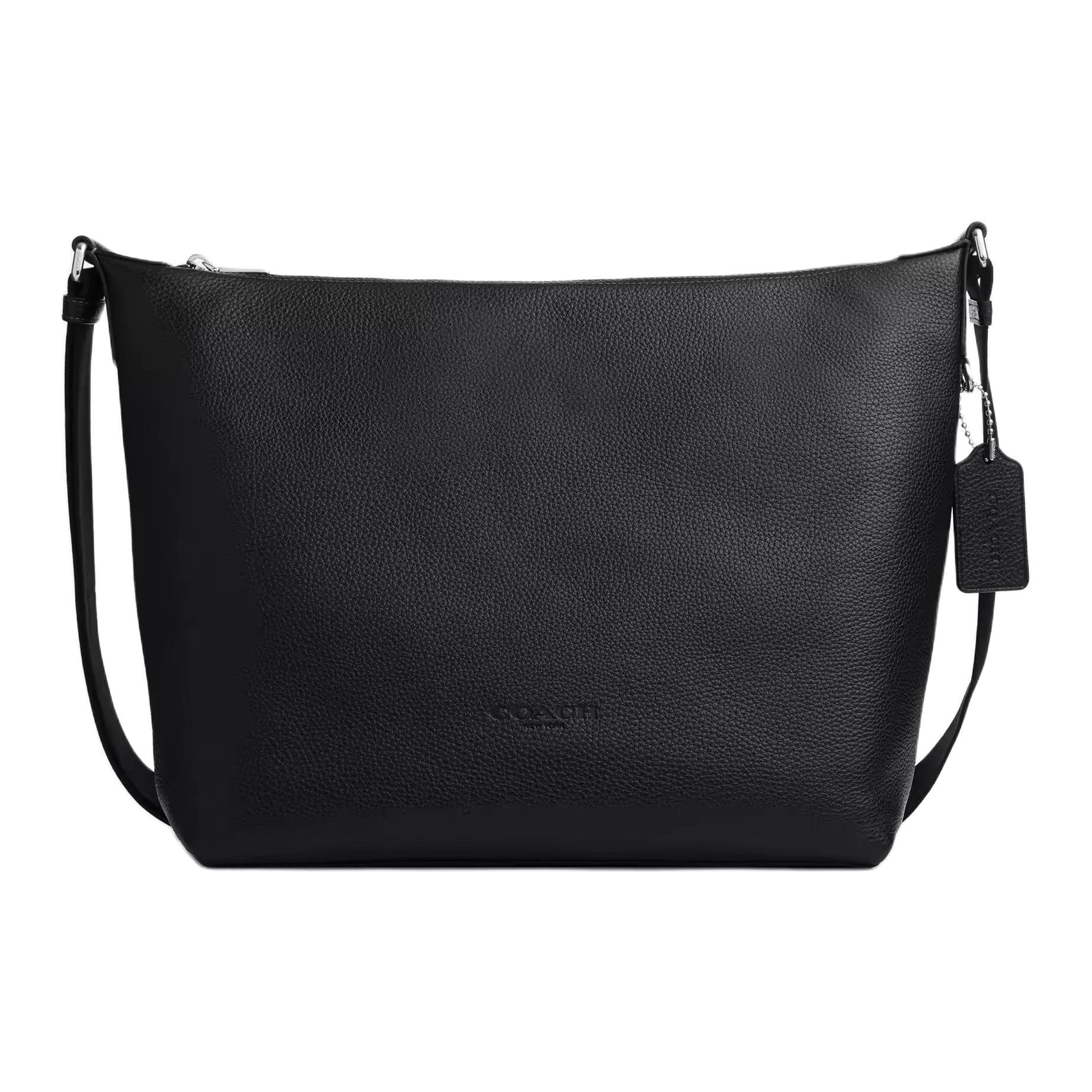 Сумка через плечо Coach Коровья кожа Сумка-хобо Сумки кросс-боди Большой Мужской Черный - изображение 1