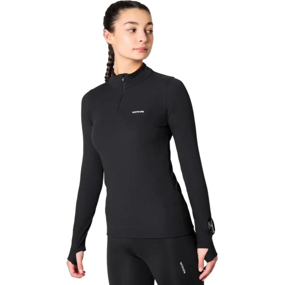 DECATHLON Дымчатый Черный Женская Беговая Т-Рубашка - изображение 1