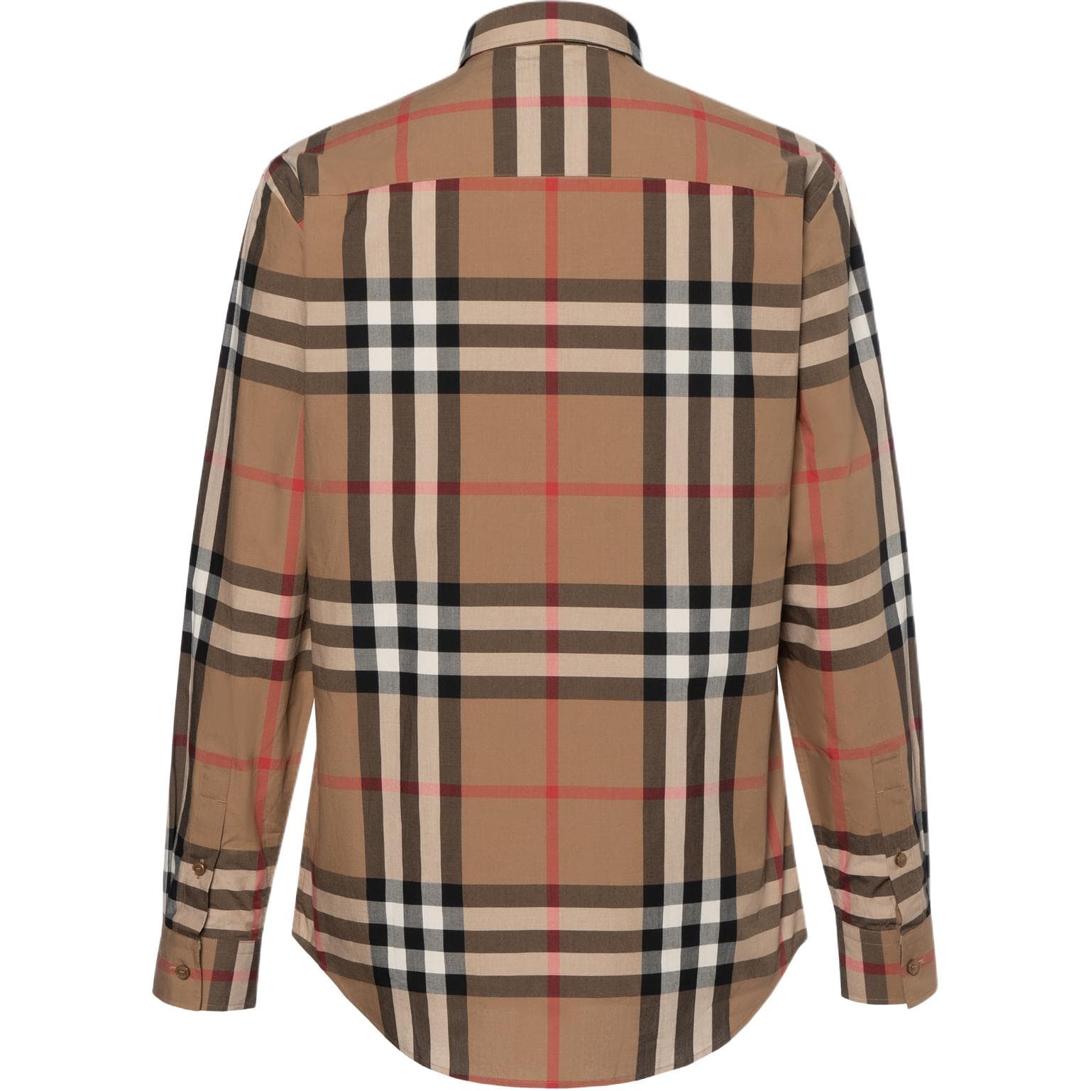 Рубашка Burberry Коричневые Мужские Рубашки - изображение 2