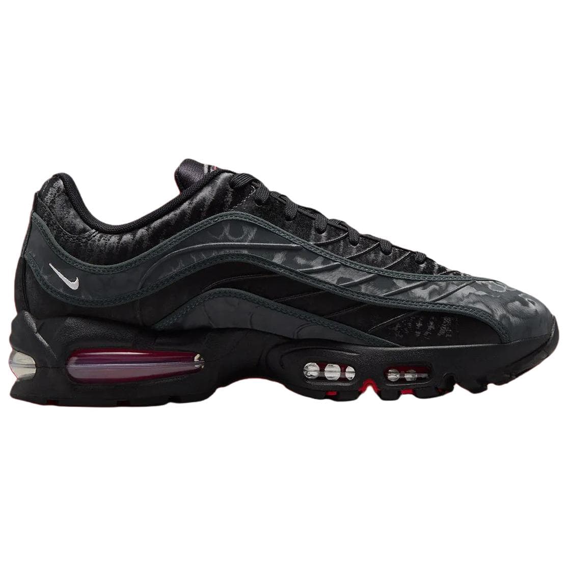 Кроссовки для бега Nike Air Max 95 Беговые кроссовки Low Топ Черный Мужской - изображение 2