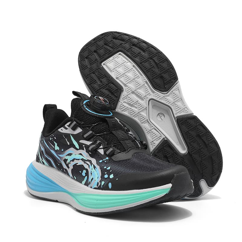 Кроссовки WARRIOR Детские беговые кроссовки Low Топ Черный Kids - изображение 7