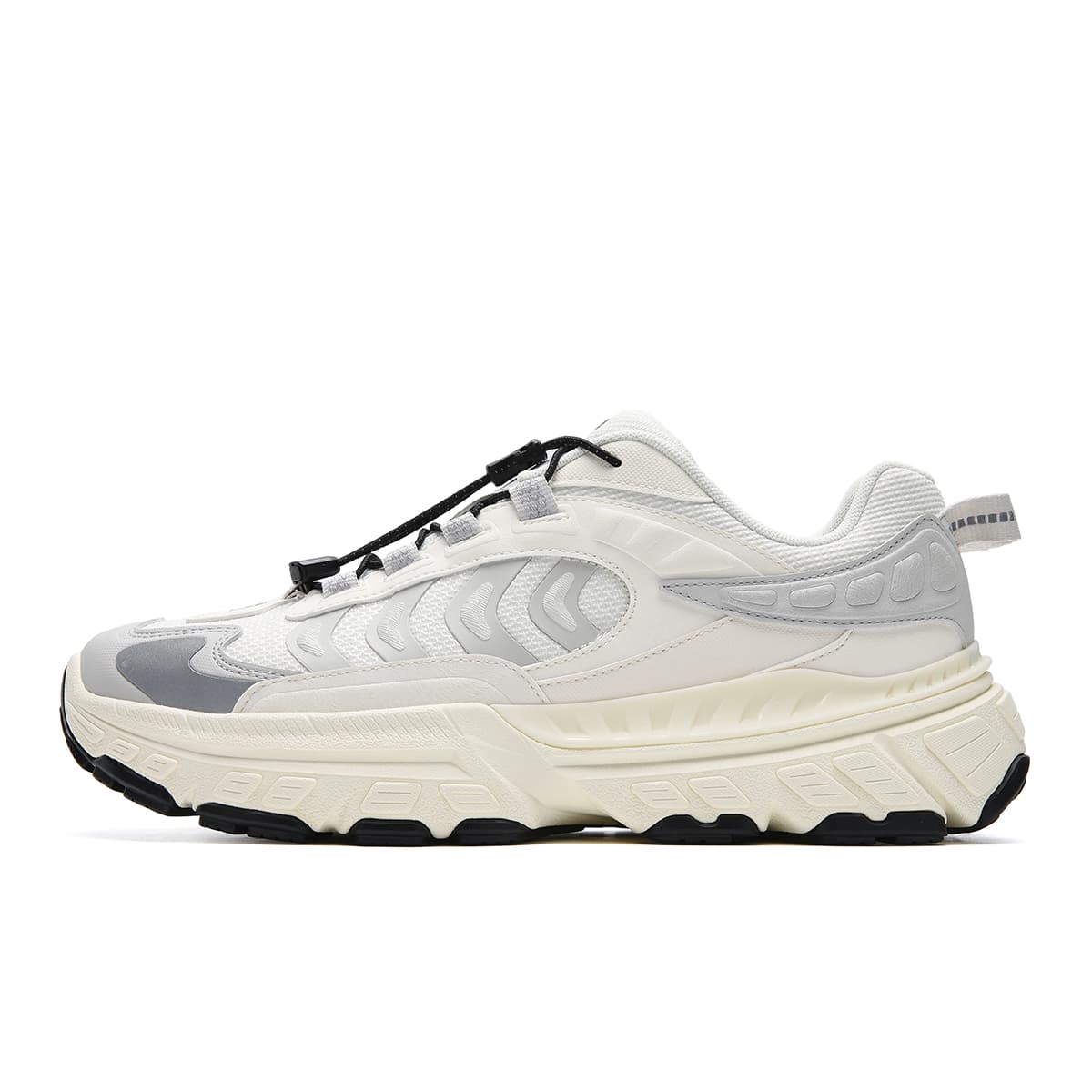 Кроссовки FILA ABIES массивные кроссовки Low Top Micro White Antarctic Gray Мужской - изображение 1
