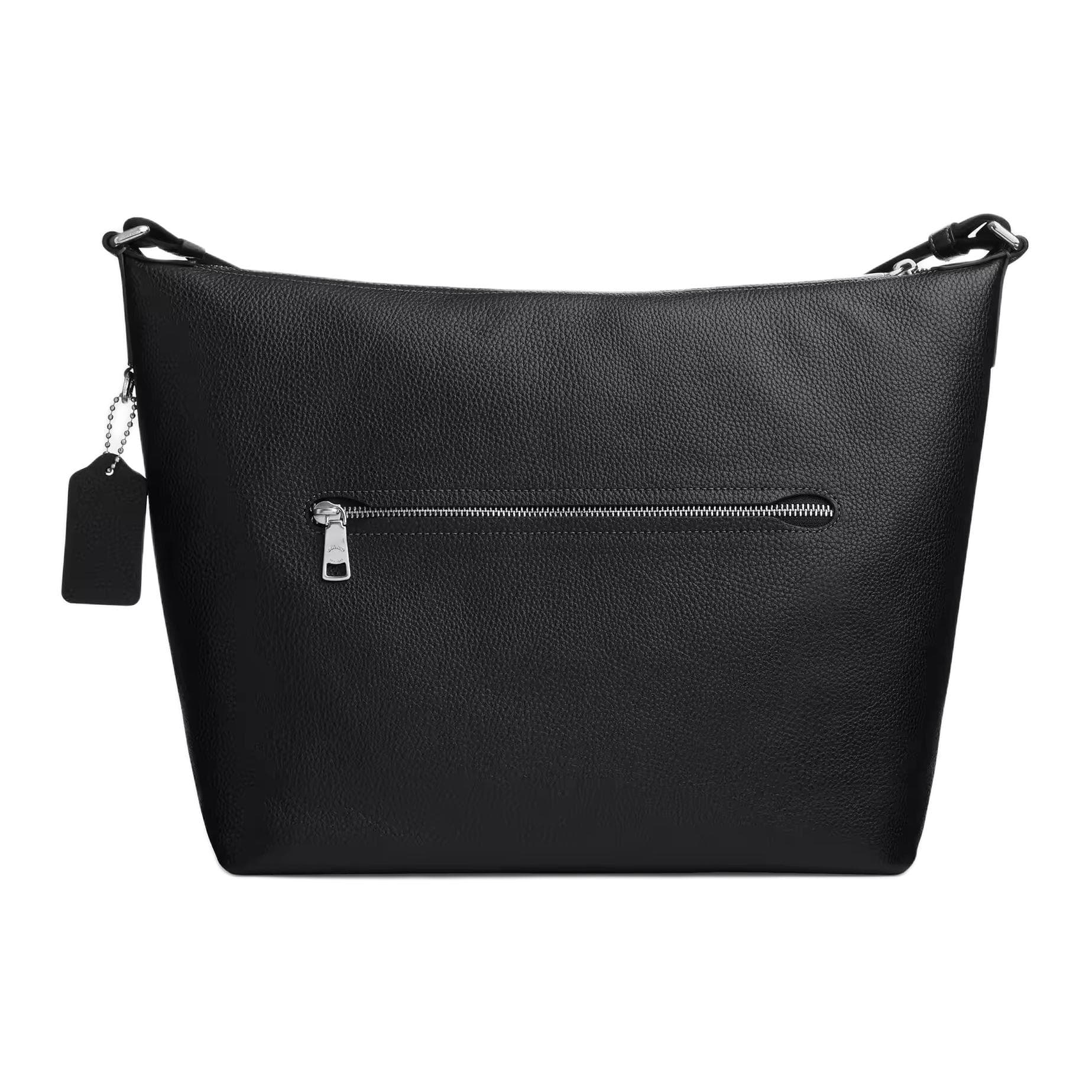 Сумка через плечо Coach Коровья кожа Сумка-хобо Сумки кросс-боди Большой Мужской Черный - изображение 3
