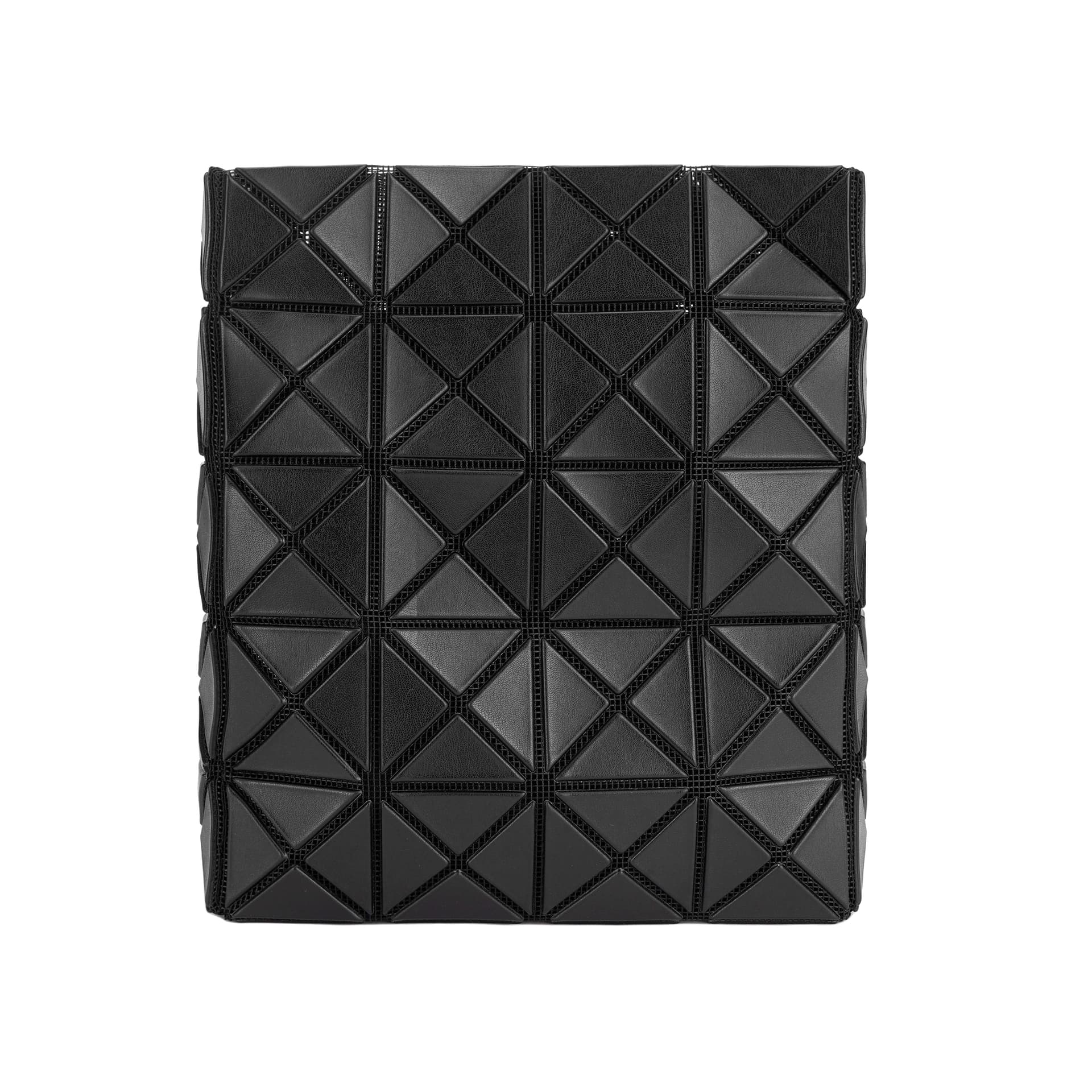 Мини-сумка ISSEY MIYAKE Prism Поливинилхлоридная смола PVC Сумка через плечо Сумка на плечо Унисекс Матовый черный - изображение 4
