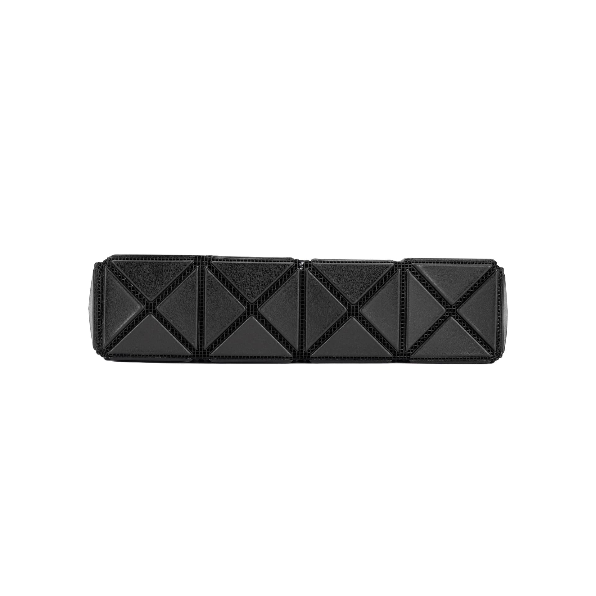Мини-сумка ISSEY MIYAKE Prism Поливинилхлоридная смола PVC Сумка через плечо Сумка на плечо Унисекс Матовый черный - изображение 5
