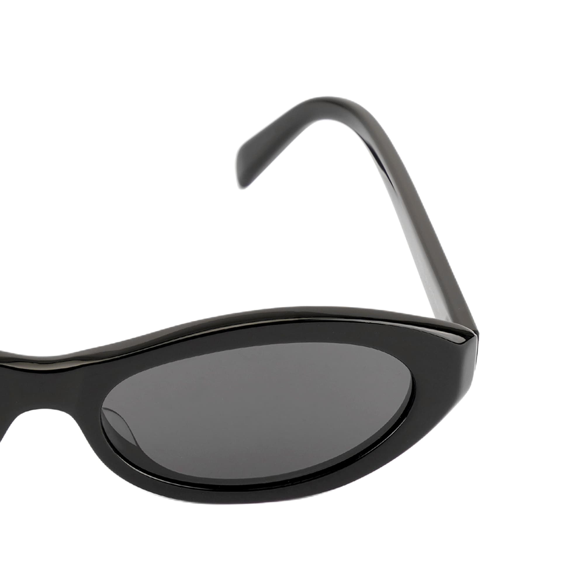 Солнцезащитные очки Celine OVAL SUNGLASSES Женские Ярко-черные - изображение 3
