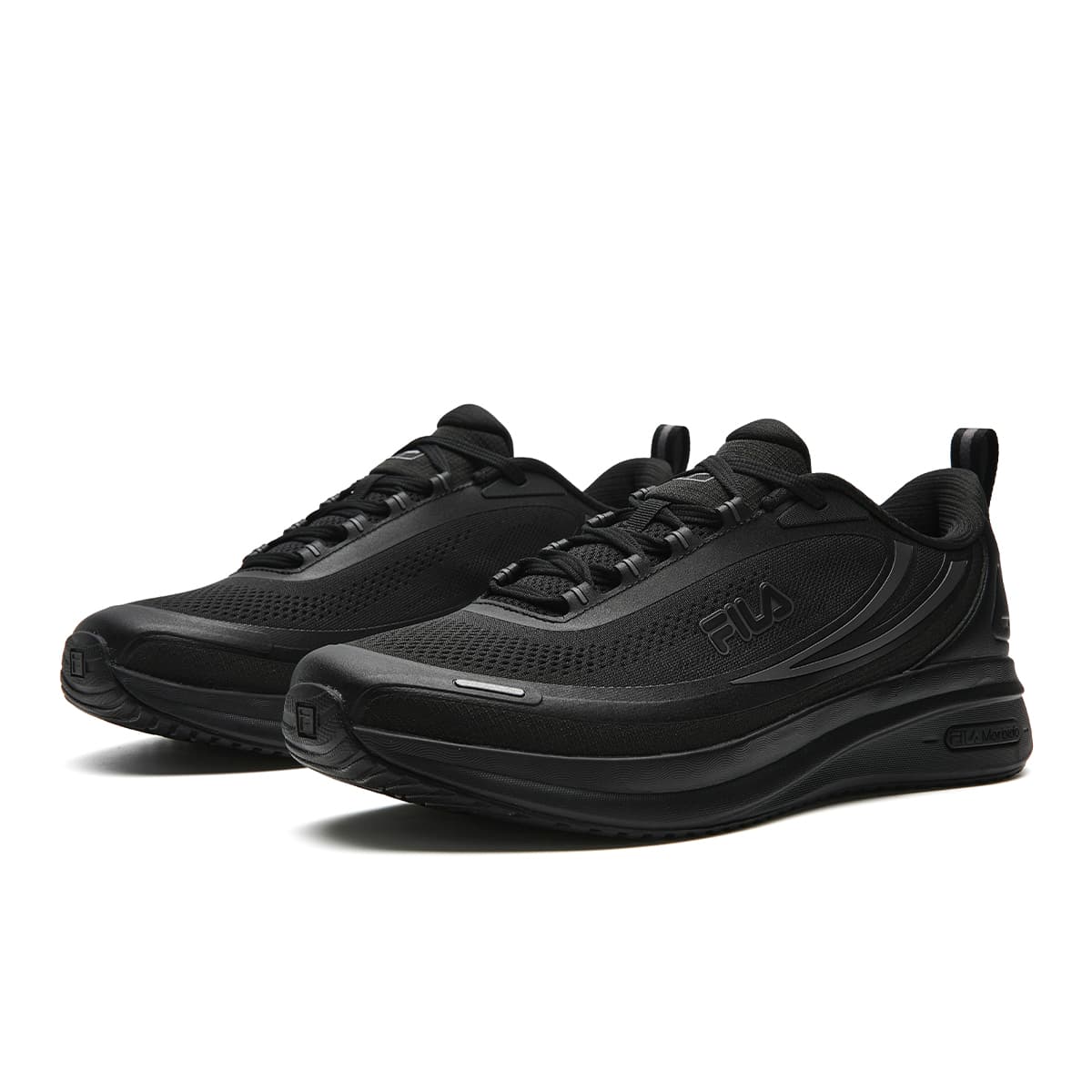 Кроссовки для бега fila NUVOLE 4 Беговые кроссовки Low Топ Черный мужской - изображение 3