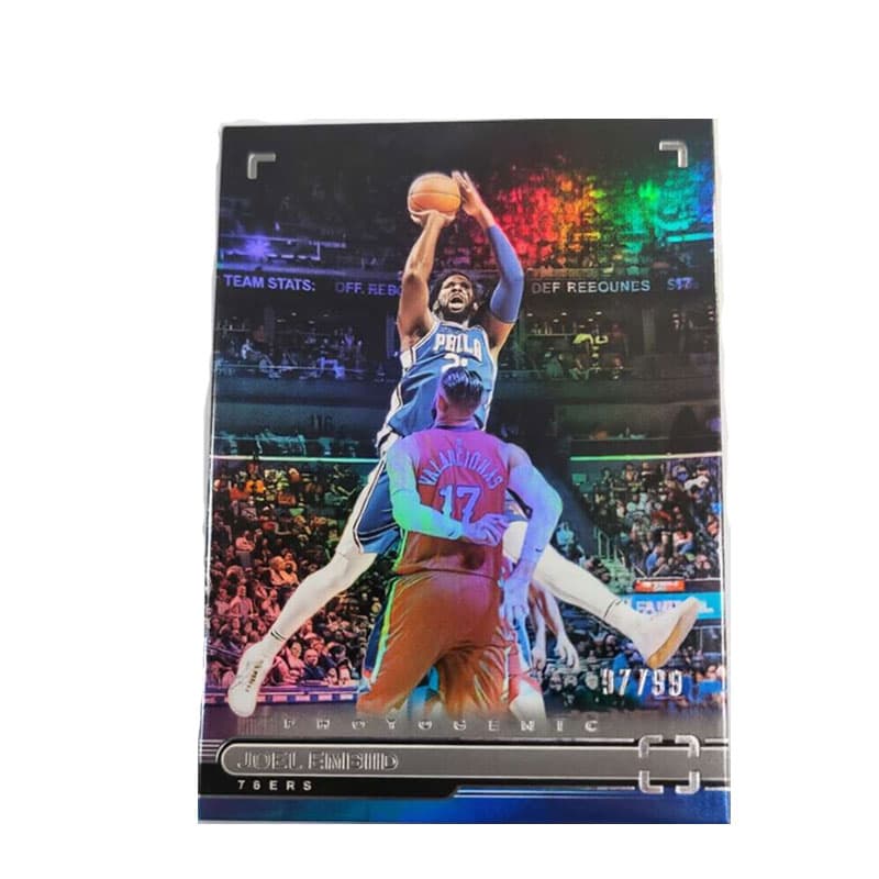 Коллекционные карточки Panini Embiid 76ers Коллекция Фото Классическая Основа Select Карта Embiid Хорошее Состояние Спортивные Карты - изображение 3